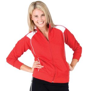 Womens/Juniors Unbrushed Contrast Jacket
