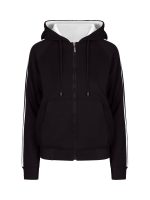 Womens/Junior stripe sleeves Hoodies