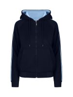Womens/Junior stripe sleeves Hoodies