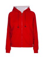 Womens/Junior stripe sleeves Hoodies