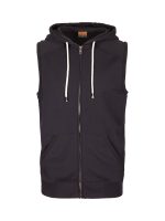 Mens Heather SLEEVELESS ZIP Hoodies - Greatness Range