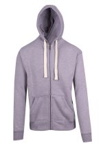Mens Brushed Heavy Zip Fleece Hoodie