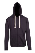 Mens Brushed Heavy Zip Fleece Hoodie