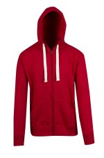 Mens Brushed Heavy Zip Fleece Hoodie