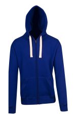 Mens Brushed Heavy Zip Fleece Hoodie