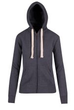 Womens/Junior Heavy Zip Fleece Hoodie