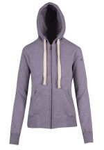 Womens/Junior Heavy Zip Fleece Hoodie