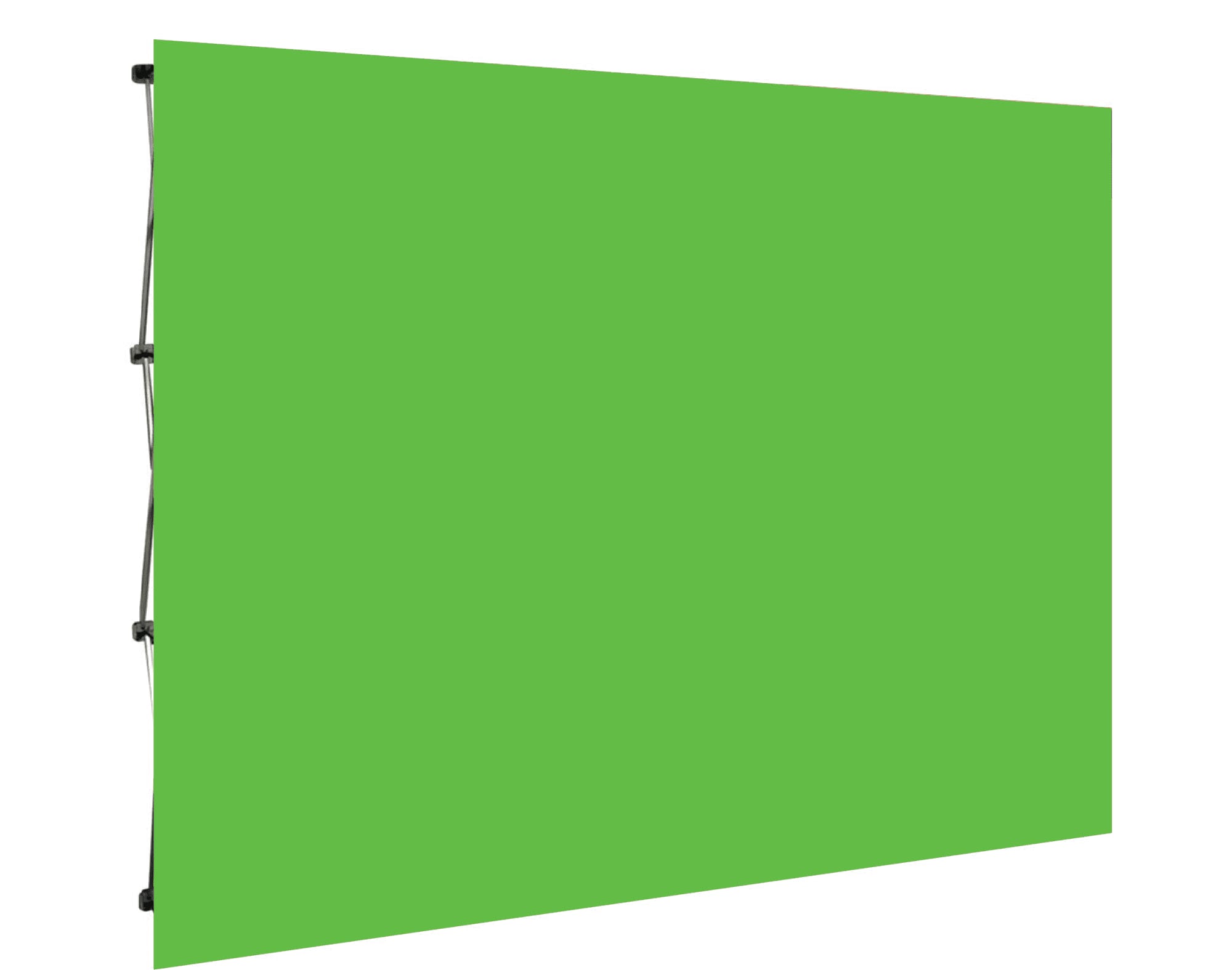 Green Screen Media Wall - Curved or Flat / 3m x 2.25m
