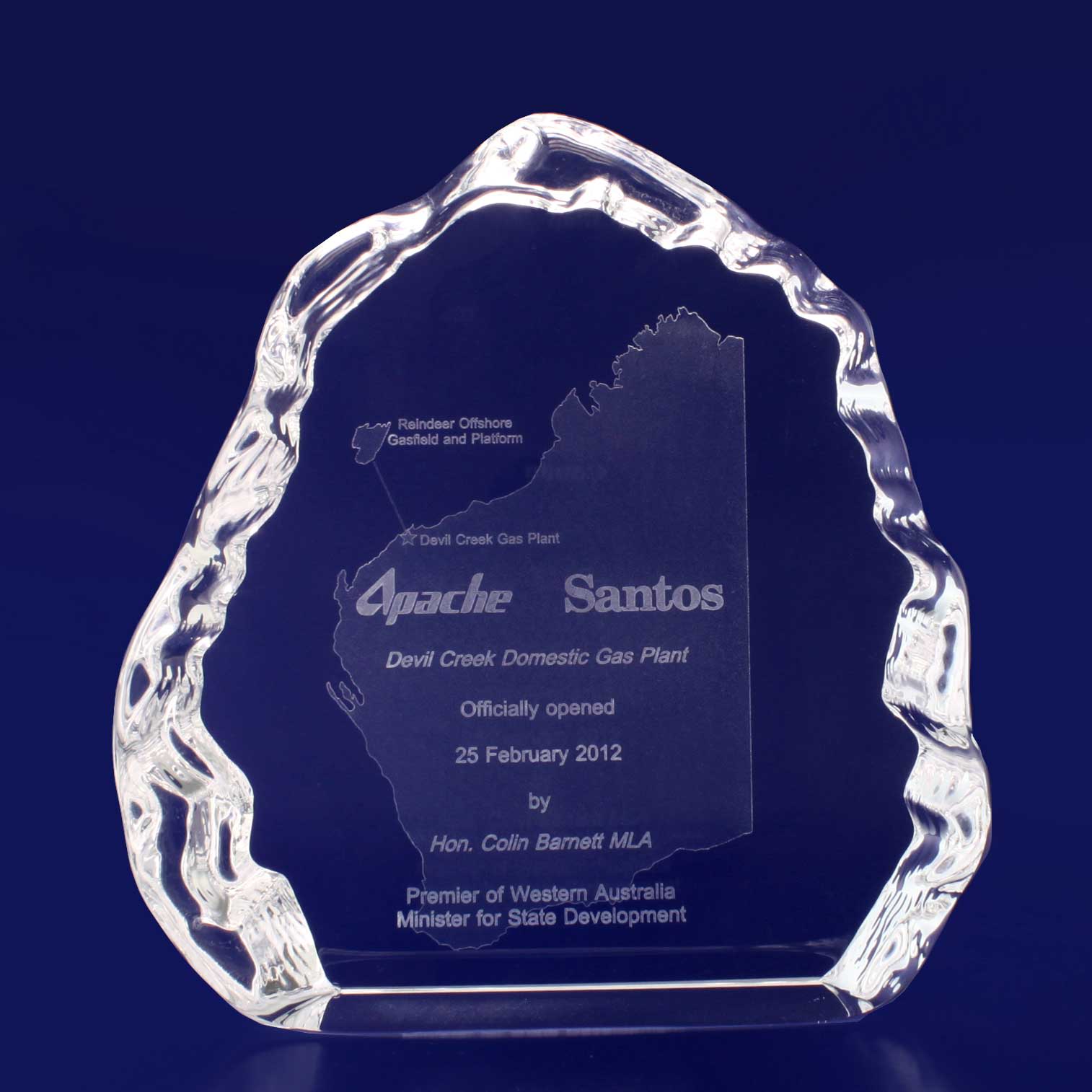 3D Crystal Ice Crystal