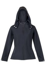Womens Soft Shell HOODED Jacket - TEMPEST Range