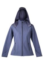 Womens Soft Shell HOODED Jacket - TEMPEST Range