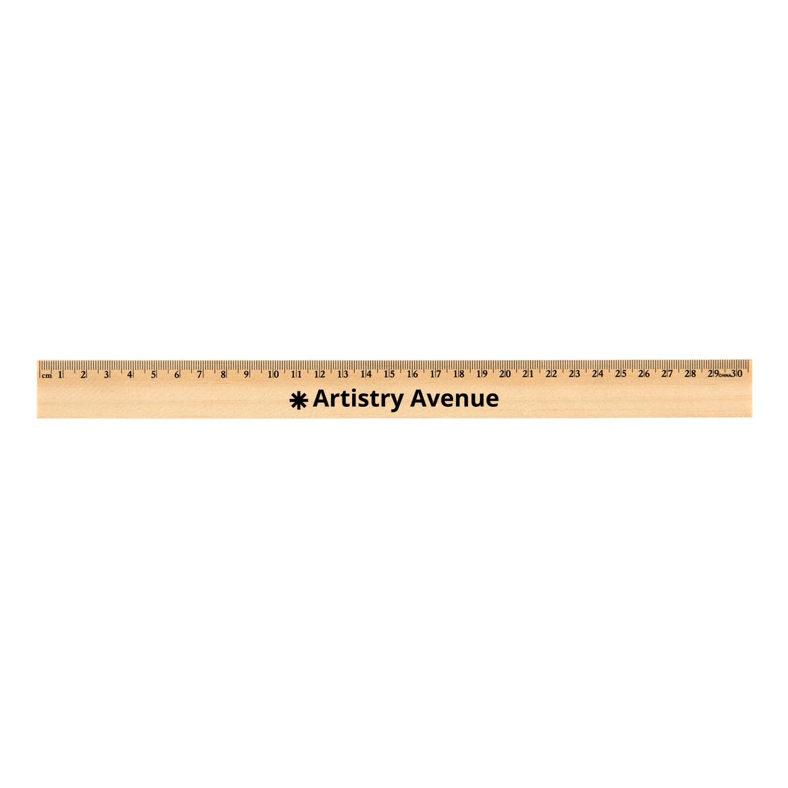 Axis 30cm Wooden Ruler