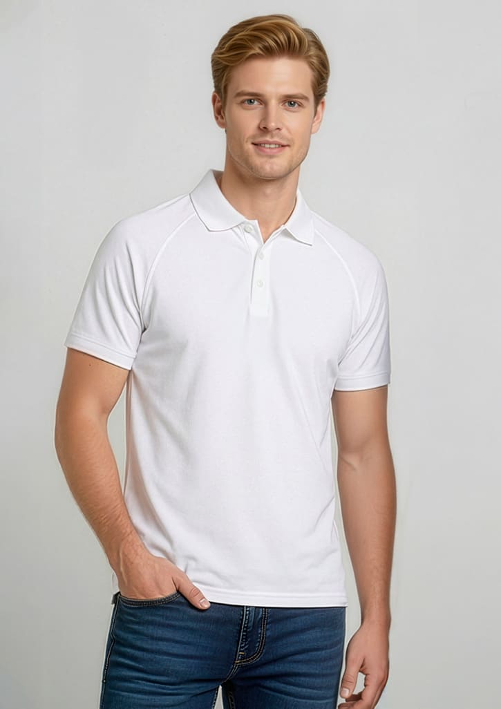 p300ms_talent_white_01_r_xvrjrmg.jpg Mens Sprint Short Sleeve Polo