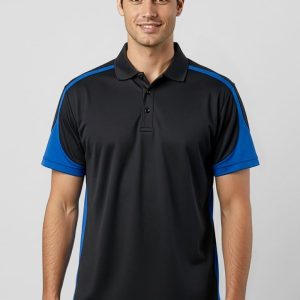 Mens Talon Short Sleeve Polo