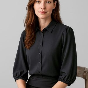 Womens Lucy 3/4 Sleeve Blouse