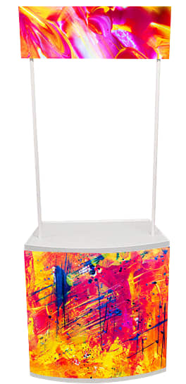 Promotion Sampling Table 750 x 470 x 800mm