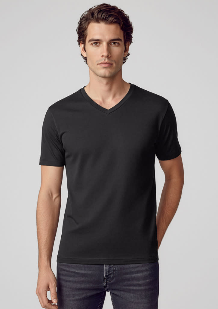 t403m_talent_black_01_tbzfoca.jpg Mens Viva Short Sleeve Tee