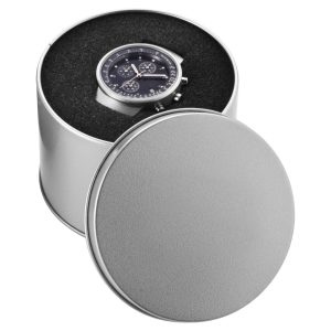 Round Watch Case - Silver