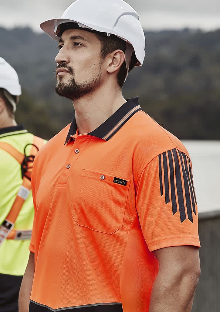 zh315_talent_01_ucqndjt.jpg Mens Hi Vis Flux Short Sleeve Polo