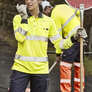 Unisex Hi Vis Bio Motion Taped Polo