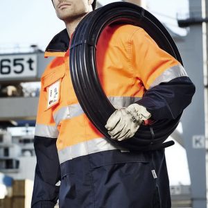 Mens Hi Vis Ultralite Waterproof Jacket