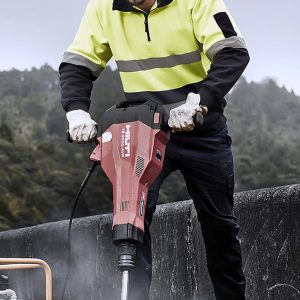 Unisex Hi Vis 1/4 Zip Pullover - Hoop Taped