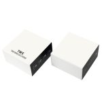 A white box containing Elkins Active Noise Cancelling TWS Earbuds with branding and product details on the sides.