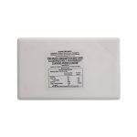 A rectangular package of sugar-free breath mints features nutritional facts and usage warnings on the back.