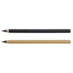 Two inkless pens: one black and one brown with a pointed tip, displaying a simple and sleek design.