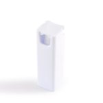 A white spray bottle with a sleek design, intended for cleaning screens and devices.