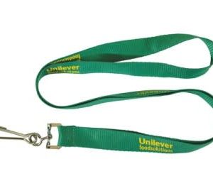 Flat Polyester Lanyard 10mm