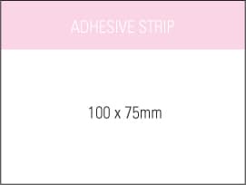 Stuk note pad 100x 75 colour 1col 25 leaf