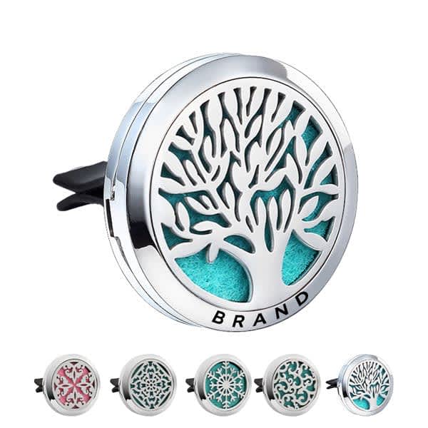 Car Air Freshener Essential Oil Diffuser Locket Car Air Freshener Essential Oil Diffuser Locket
