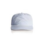 A light blue cap with a rope detail along the brim and a small logo on the front.