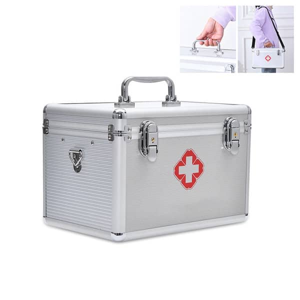 16 Inch Aluminum Alloy First Aid Box 16 Inch Aluminum Alloy First Aid Box