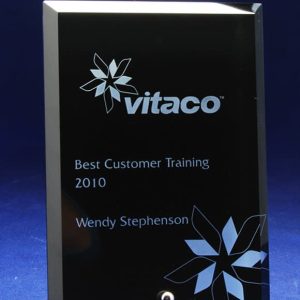 10mm Glass-Rectangle - Laser Engraved