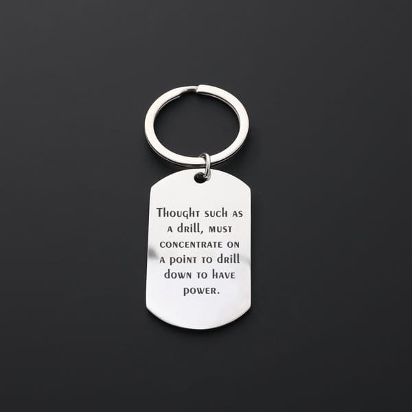 Personalized Engraved Stainless Steel Keychain Personalized Engraved Stainless Steel Keychain