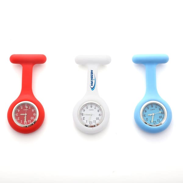 Silicone Pin-on Nurse Watch Silicone Pin-on Nurse Watch