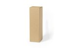 A tall, rectangular kraft cardboard gift box with a simple design. It features a natural brown colour and has no visible branding.