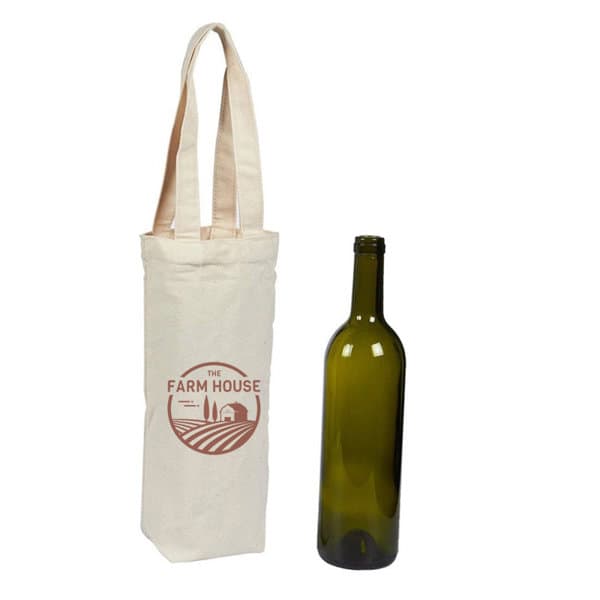 Canvas Wine Tote Bag Canvas Wine Tote Bag