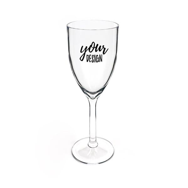 8 oz. Promotional Plastic Wine Glass 8 oz. Promotional Plastic Wine Glass