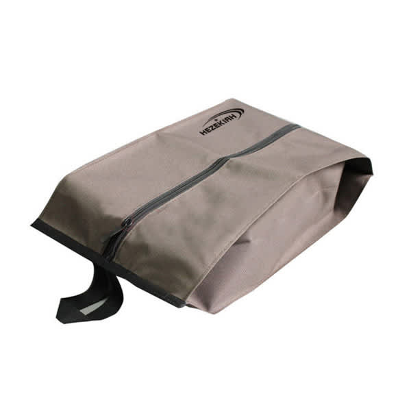 Custom Nylon Portable Shoe Bag With Zipper Custom Nylon Portable Shoe Bag With Zipper