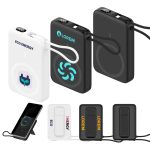 10000mAh Magnetic Wireless Power Bank with Charging Cable