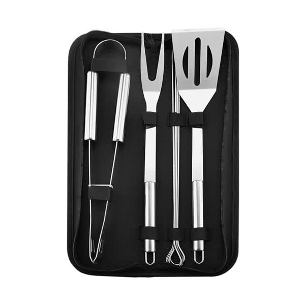 7Pcs BBQ Tool Set With Carry Bag 7Pcs BBQ Tool Set With Carry Bag