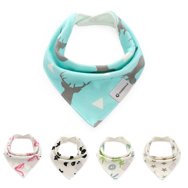 Cotton Double Layered Baby Bib Cotton Double Layered Baby Bib