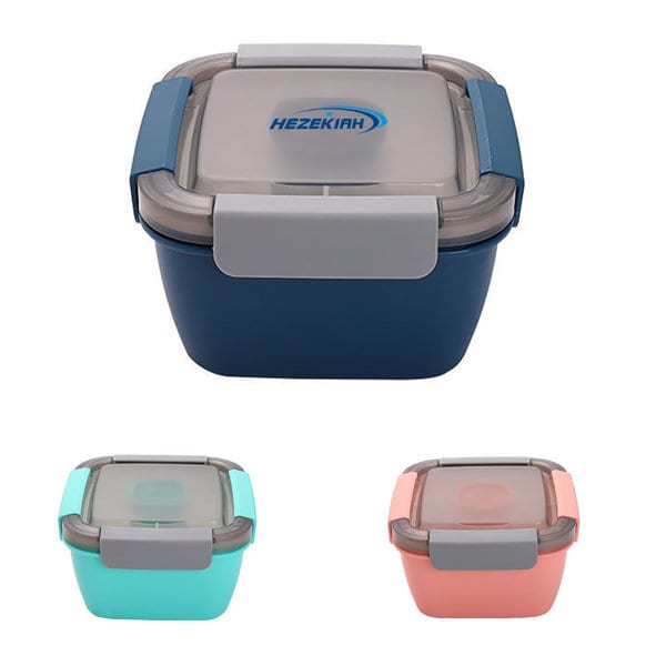 Small Lunch Container With Salad Bowl Small Lunch Container With Salad Bowl