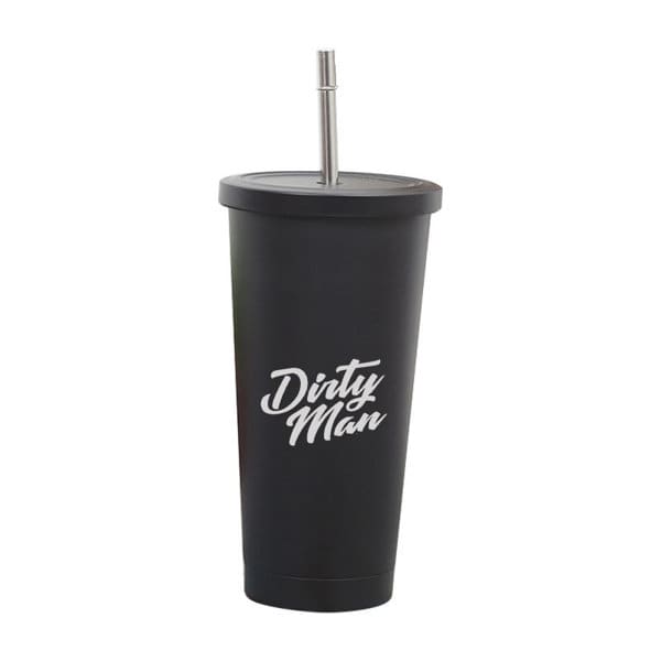 16 oz. Stainless Steel Tumbler With Straw 16 oz. Stainless Steel Tumbler With Straw