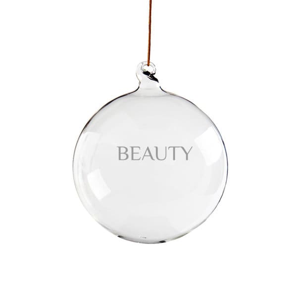 6cm Transparent Pendant Glass Decoration Ball 6cm Transparent Pendant Glass Decoration Ball