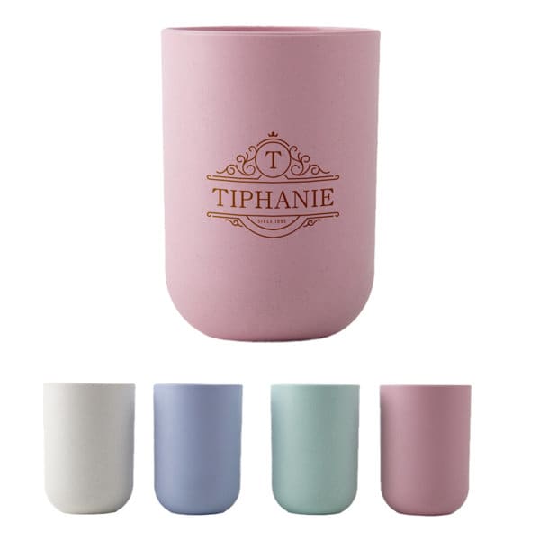 Wheat Straw Plastic Mouthwash Cup Wheat Straw Plastic Mouthwash Cup