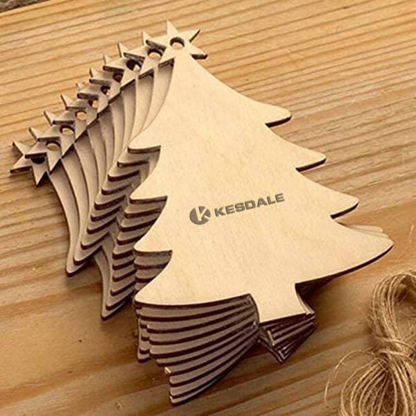 Wooden Christmas Tree Hanging Ornament Wooden Christmas Tree Hanging Ornament
